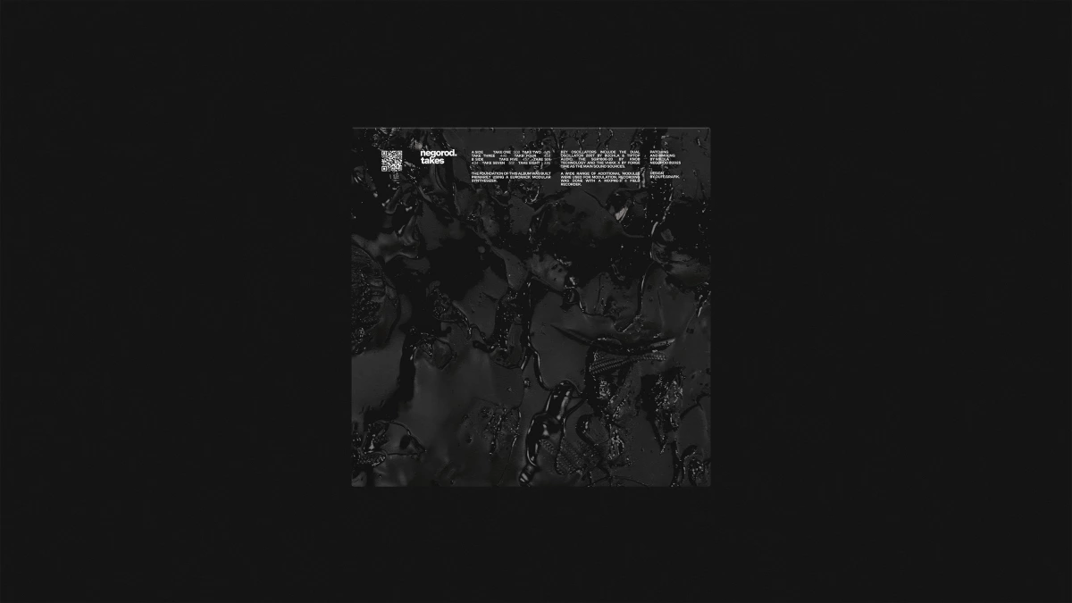 Negorod. Takes — music cover design, image 4