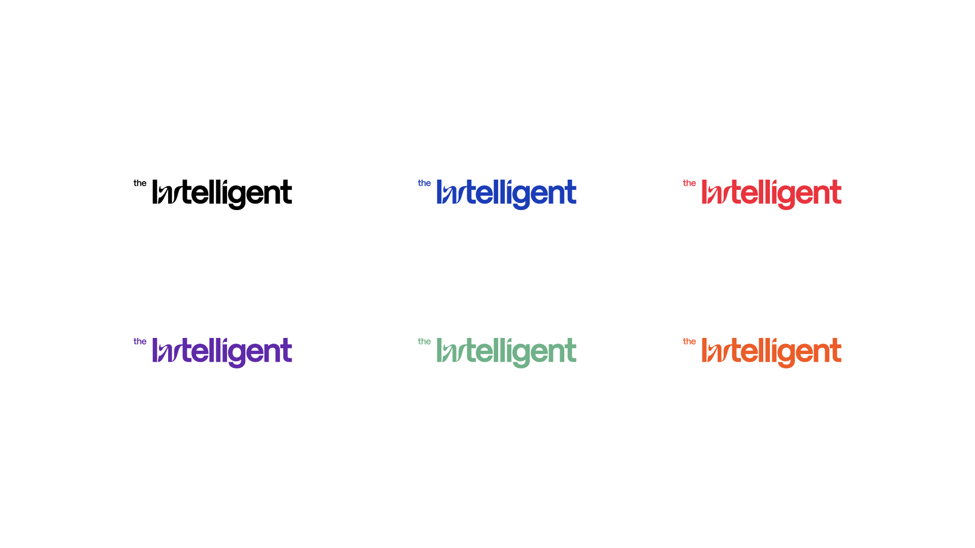 ouff grafik, design agency, design studio, the intelligent, logo design